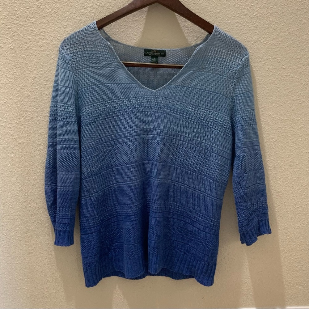 Blue sweater